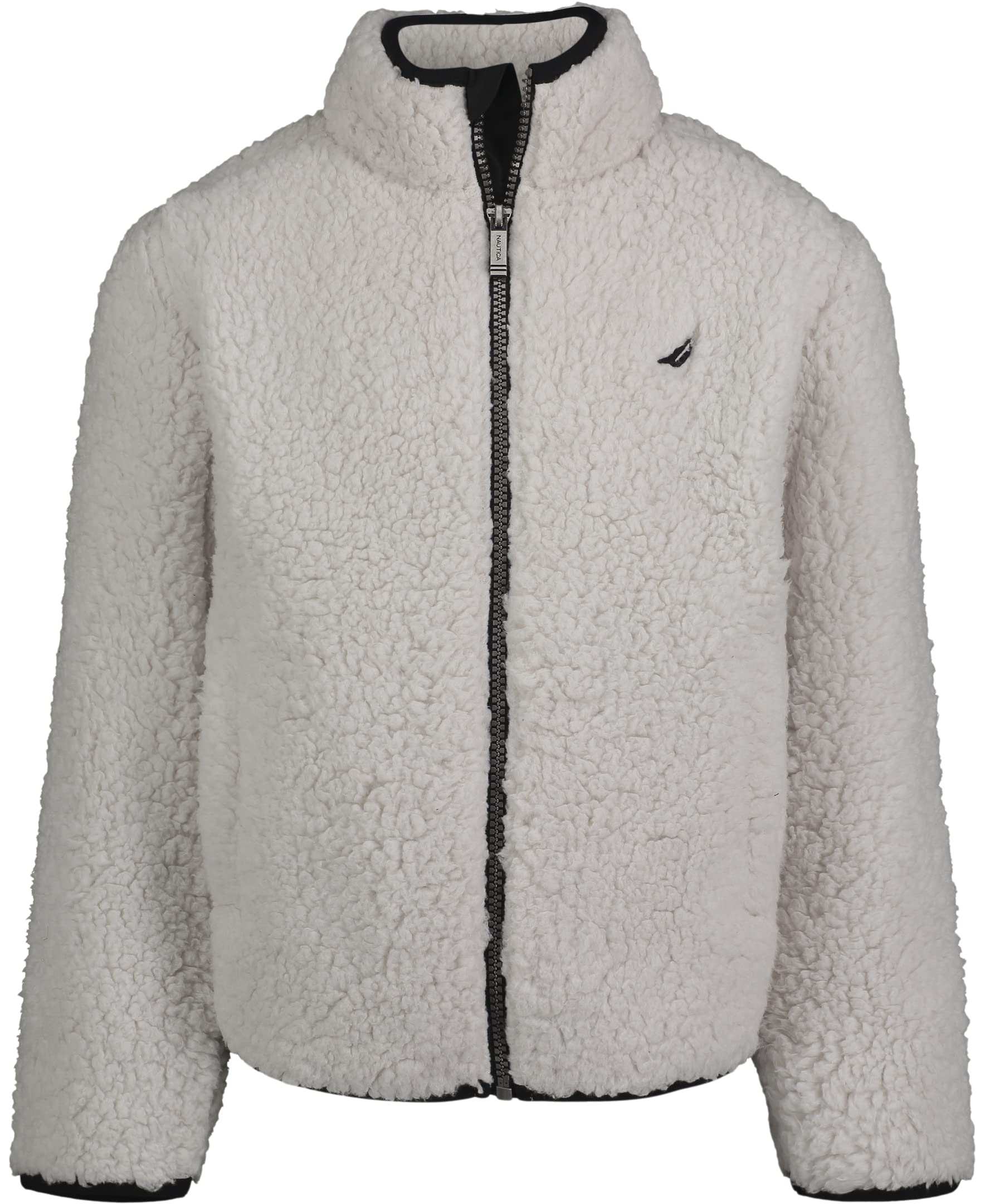 NAUTICA Boys' Full Zip Jacket, Kangaroo Pockets, Made with Lightweight Fleece